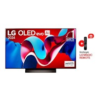 Televisor LG Smart TV 55" OLED evo AI 4K UHD OLED55C4PSA (2024)