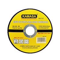 Disco de Corte 4 1/2" para Acero Inox Kamasa KM1557