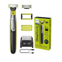 Oneblade Rostro Y Cuerpo 5 Posiciones 2 Cuchillas 2 Peines