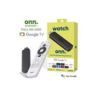 DISPOSITIVO DE STREAMING GOOGLE WATCH ONN GOOGLE TV FULL HD