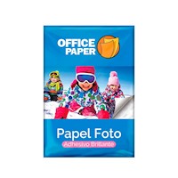 Papel Foto Adh Brillante 120g  por 25H Jumbo