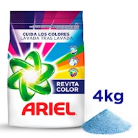 Detergente en Polvo Ariel Revitacolor Powered 4kg