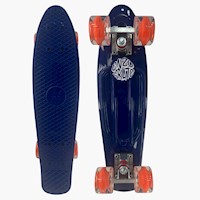 Skateboard Enzo Penny Oxie Pro azul naranja