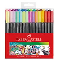 Marcadores Grip Fine Pen x 30 Faber Castell