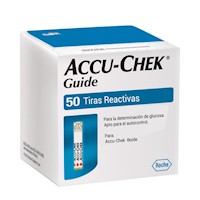 Accu-Chek Guide Tiras Reactivas para Glucosa  - Caja 50 UN