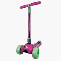 Scooter Kronos Oxie Pro 7 niveles rosado verde