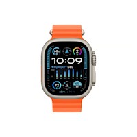 APPLE WATCH ULTRA 2 49MM - TITANIUM ORANGE OCEAN BAND