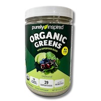 Super Alimento Y Multivitaminico Organic Greens 243gr