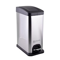 Papelera 15LT Selecto C/Pedal (35.5x21.6x47cm) - 984131501