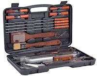 SET DE UTENSILIOS X 18 BBQ CON MALETIN - 224018001