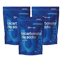 PACK 3 BICARBONATO DE SODIO EN POLVO 50G PORTUGAL