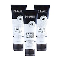 PACK 3 LIMPIADOR FACIAL CARBÓN ACTIVADO 100G DR RASHEL