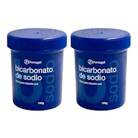 PACK 2 BICARBONATO DE SODIO EN FRASCO 100G PORTUGAL