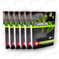 PACK 6 JABONES EN BARRA DE CARBÓN ACTIVADO 660G