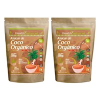 PACK 2 AZÚCAR DE COCO ORGÁNICO 500G HEALTHNATURAL