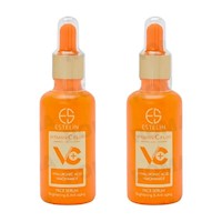 PACK 2 SÉRUM FACIAL VITAMINA C CON ÁCIDO HIALURÓNICO 50ML ESTELIN