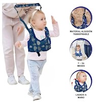 Arnés Caminador de Bebés Modelo Ballenita Color Azul