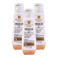 PACK 3 SHAMPOO ACEITE DE ARGÁN 60ML PERFECT CARE