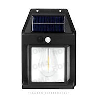 LÁMPARA SOLAR DE PARED CON SENSOR DE MOVIMIENTO 200w