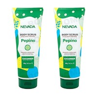 PACK 2 EXFOLIANTE CORPORAL DE PEPINO 400G NEVADA