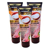 PACK 3 CREMA PARA PIES ARROZ 120ML WOKALI