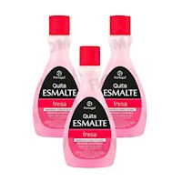 PACK 3 QUITA ESMALTE FRESA PORTUGAL 70ML