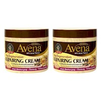 PACK 2 CREMA FACIAL HIDRATANTE AVENA 115G WOKALI