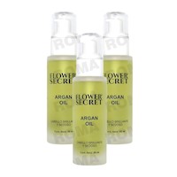 PACK 3 ACEITE DE ARGAN 60ML FLOWER SECRET