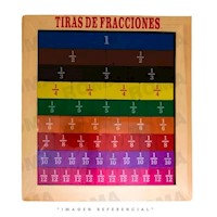 TABLERO DIDÁCTICO DE FRACCIONES - JUEGO DIDÁCTICO
