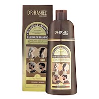 SHAMPOO TINTE COLÁGENO Y ACEITE ARGÁN CASTAÑO 400ML DR RASHEL