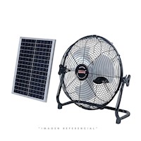VENTILADOR DE CARGA SOLAR CON PANEL EXTERNO