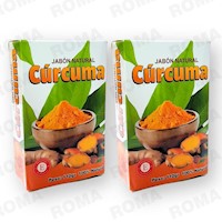 PACK 2 JABONES EN BARRA DE CÚRCUMA 220G