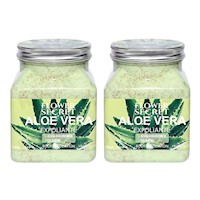 PACK 2 CREMA EXFOLIANTE ALOE VERA FLOWER SECRET 1000ML