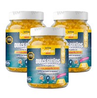 PACK 3 GOMITAS DULCES SUEÑOS PARA ADULTOS SOTTCOR LABS 150 UNIDADES