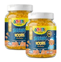 PACK 2 GOMITAS BUENAS NOCHES PARA NIÑOS SOTTCOR LABS 150 UNIDADES