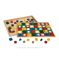 JUEGO DIDÁCTICO COLORAMA FIGURAS GEOMETRICAS