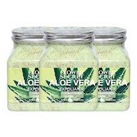 PACK 3 CREMA EXFOLIANTE ALOE VERA FLOWER SECRET 1500ML
