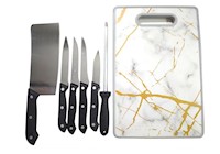 Juego de Cuchillos Ichimatsu Acero Inoxidable 7 Piezas 10390109