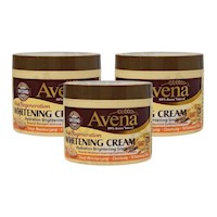 PACK 3 CREMA FACIAL ACLARANTE AVENA 115ML WOKALI