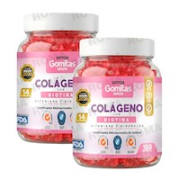 PACK 2 GOMITAS DE COLÁGENO PARA ADULTOS SOTTCOR LABS 150 UNIDADES