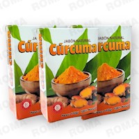 PACK 3 JABONES EN BARRA DE CÚRCUMA 330G