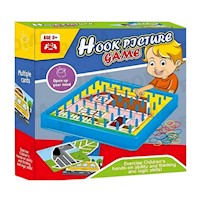 JUEGO DIDÁCTICO CON GANCHOS Y LIGA