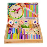 JUEGO DE MADERA 2 EN 1 EQUILIBRIO Y CUENTAS- JUEGO DIDÁCTICO