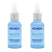 PACK 2 SERUM FACIAL CÉLULAS MADRE 30ML NEVADA