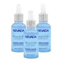 PACK 3 SERUM FACIAL CÉLULAS MADRE 30ML NEVADA