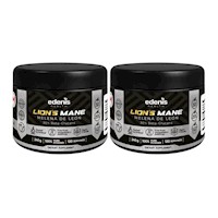 PACK 2 MELENA DE LEONA LION`S MANE 240G EDENIS HEALTH