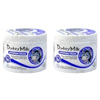 PACK 2 CREMA ACLARANTE FACIAL DONKEY MILK 115 G WOKALI