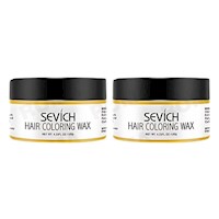 PACK 2 CERA PARA EL CABELLO DE COLORES SEVICH 240GR – AMARILLO
