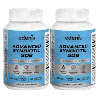 PACK 2 ADVANCED SYBBIOTIC 50B 60 CÁPSULAS EDENIS HEALTH
