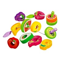 JUEGO DE ENCAJE DE FRUTAS JUEGO DIDÁCTICO